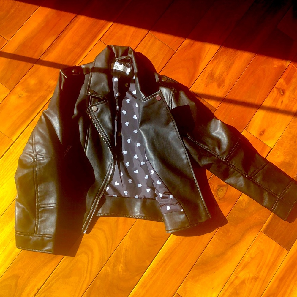 H&M pleather jacket